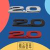 3D 2.0 Car Fender Side trunk Nameplate Decal Emblem Badge Sticker for CX-5 CX-7 CX-9 RX7 RX8 626 MX5