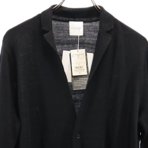 unused MACKINTOSH PHILOSOPHY Sanyo Shokai Alpaca Blend Long sleeve knit cardigan Men's Used