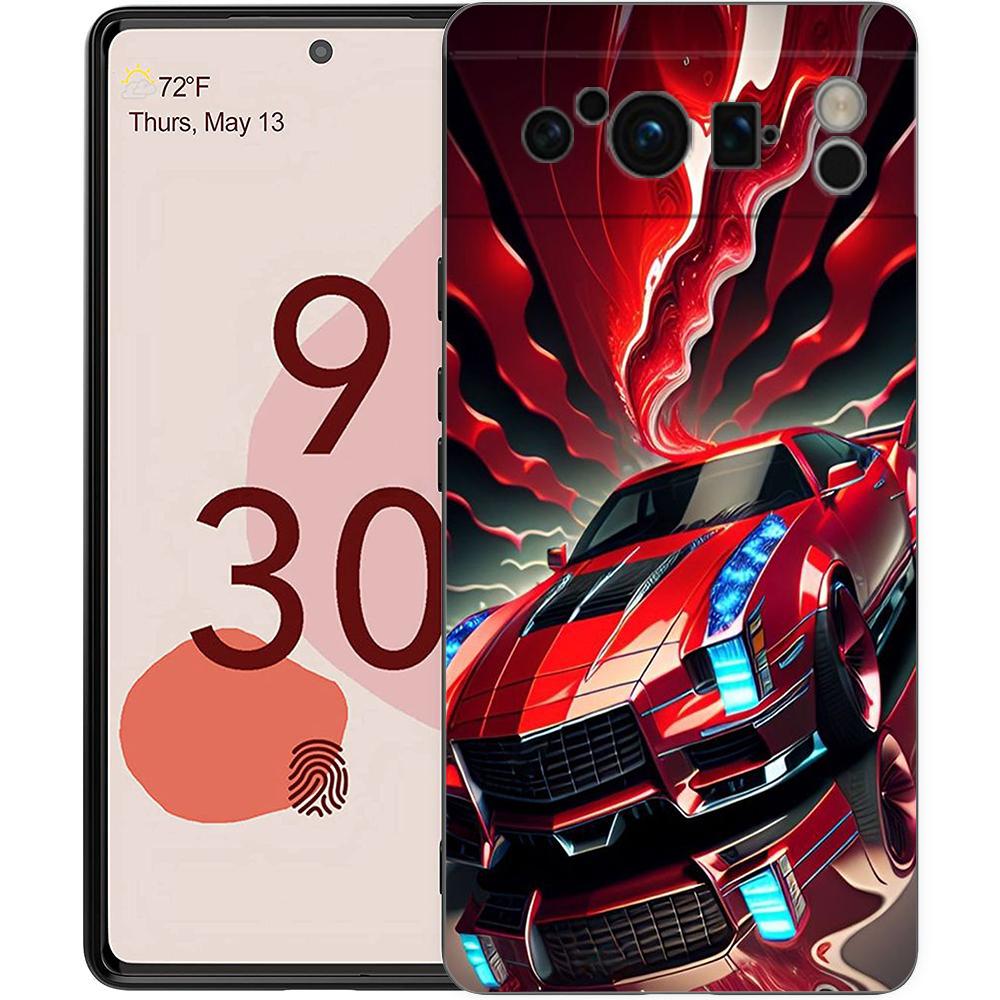 

Cool Sports Car Phone Case Cover for Google Pixel 8 7 6 7A 6A Pro 5G Shockproof Silicone Soft 8 Pro 5G Shell Capas Coque Fundas Pixel 6a 5g