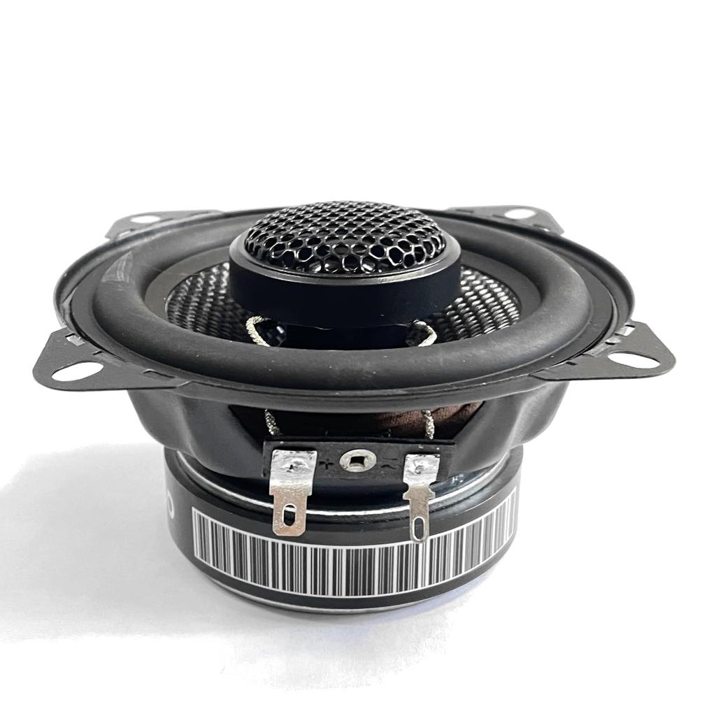 ZhanDi 10cm 4-inch Coaxial Car Speakers, 12V, Left and Right Set, ZD-408