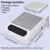 31000RPM Rechargeable Nail Dust Collector Adjustable Suction for Salon Use
