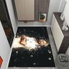 Football Player Action Floor Mat Suitable for Decorate room Outdoor Foyer Dining Room Antislip Carpet Office home decor