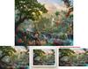 Mermaid Princess Canvas Wall Art For Modern Fairy Tale Bedroom Decor Cartoon Style Colorful Framed Spray Painting Various Sizes