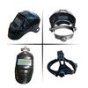 Auto-Darkening Welding Helmet with Headlight Lightweight Arc Proof Mask Multifunctional Welding Shield for Various Applications
