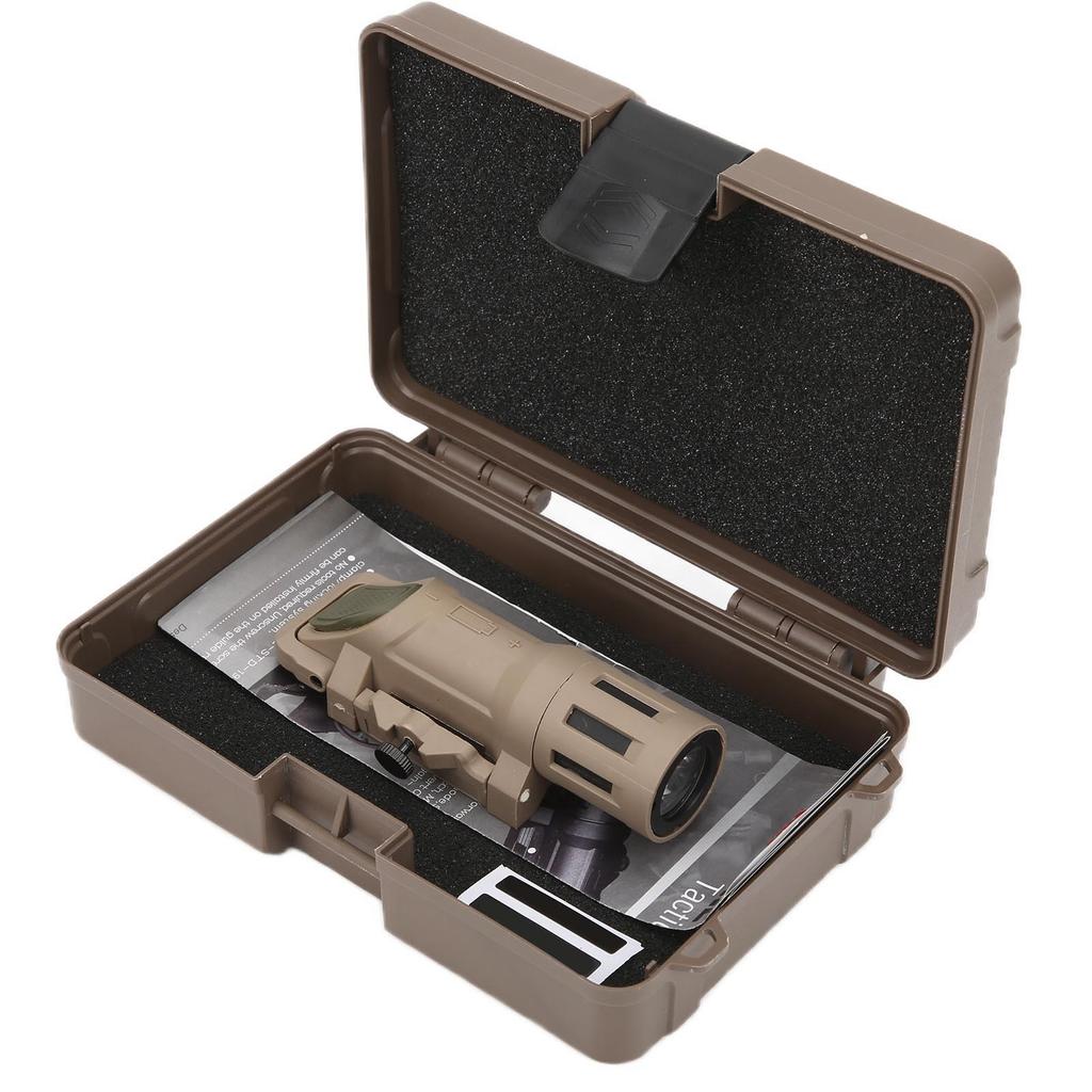 Weapon Mounted Light NE04019 Hunting Weapon Rail Flashlight Hard Light StroboflashSand Color