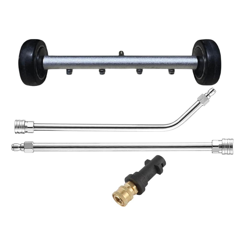 Pressure Washer Car Accessories Sturdy Undercarriage Sprayer Water Broom 4000 PSI for Truck SUV RV Cars Washing Vehicle Supplies