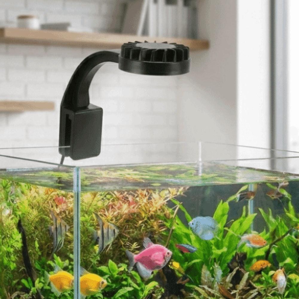 High Brightness LED Fish Tank Light USB Charging Fish Clip Light Aquatic Plant Lighting