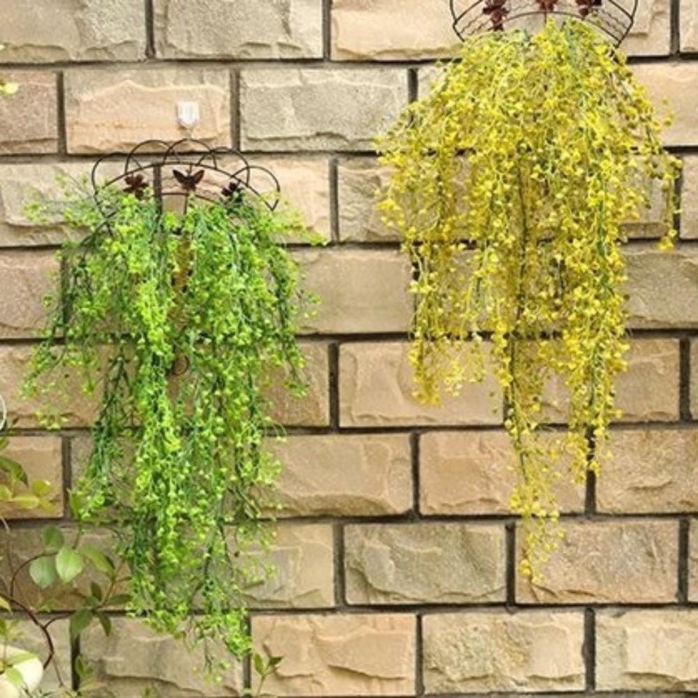 Plastic Hanging Leaves Vines Lifelike Simulation Greenery Versatile Fake Plant Vine  Home Decor
