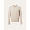 American-Style Light Luxury Old Money Style Wool and Silk Double-Layer Collar Sweater for Men, Winter Base Layer, Export Men's Knitwear