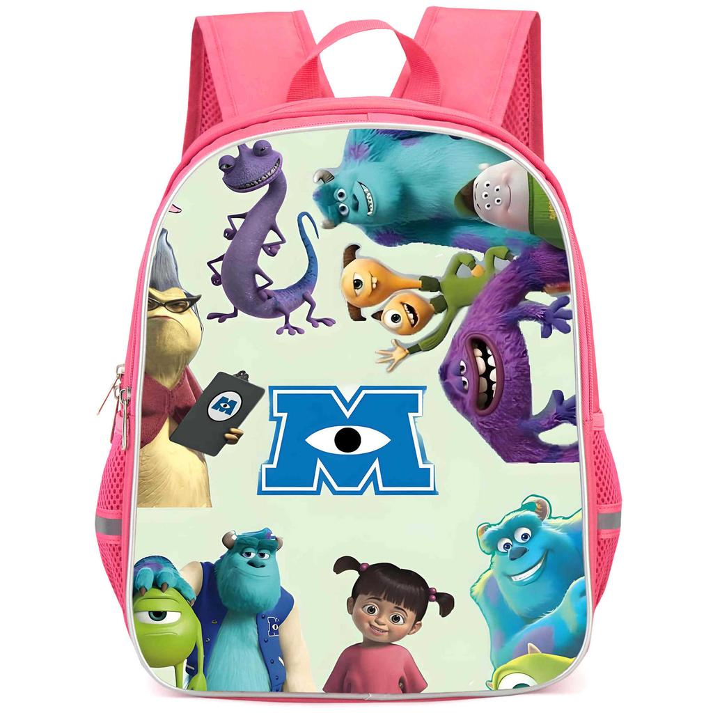 Monsters, Inc School Bag High Definition Printing Casual Lightweight Backpack