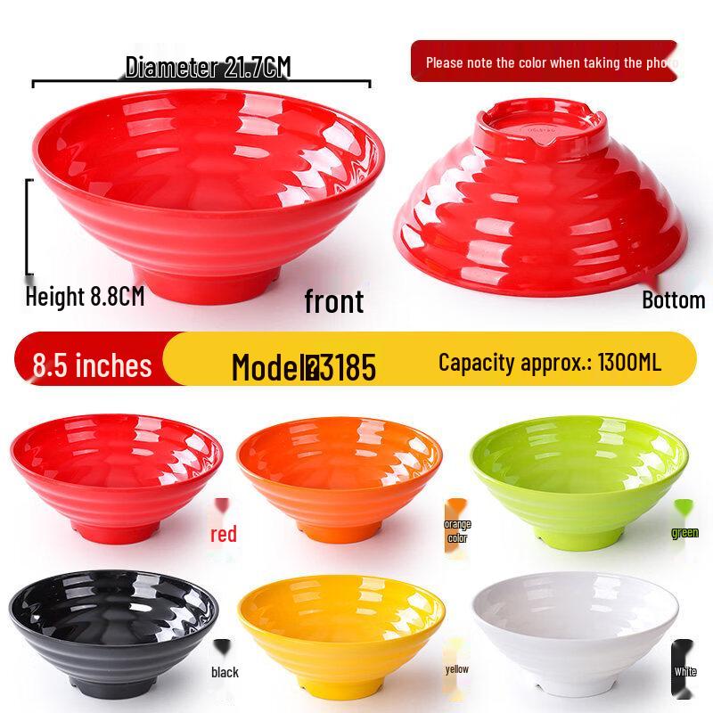 

Commercial Nordic Style Melamine Soup Bowl
