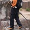 Fengmao Men's Casual Multi-Pocket Straight-Leg Cargo Pants
