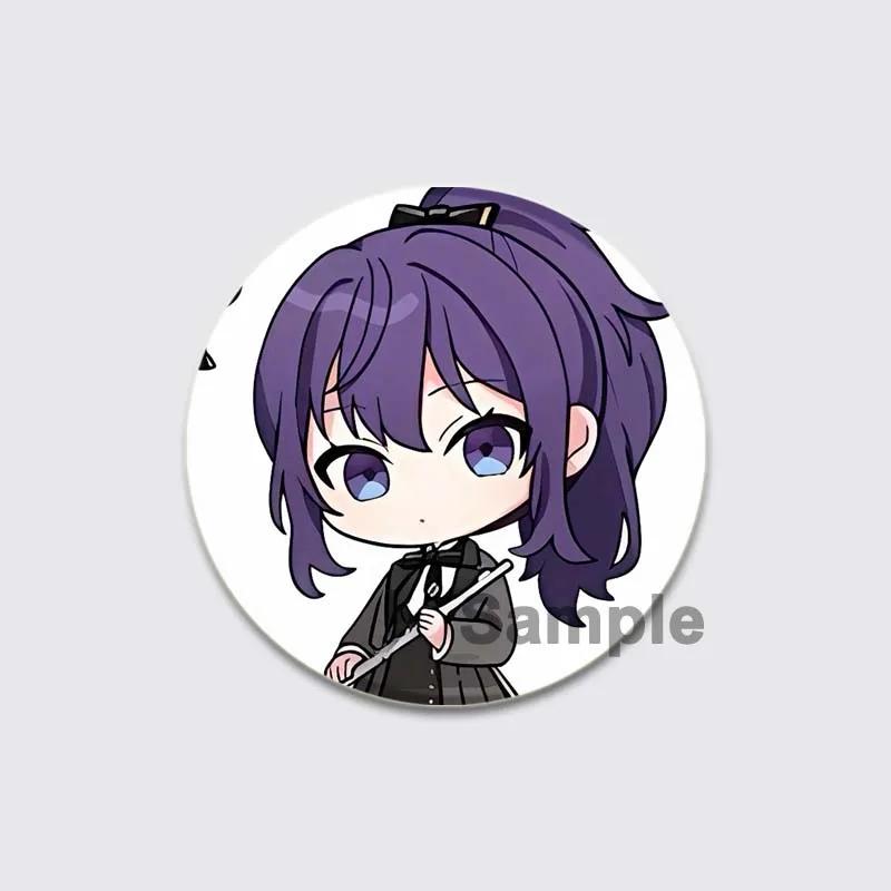 

32/44/58 мм Project Sekai Button Pin Персонаж з мультфільму Асахіна Мафую/Камісіро Руї Симпатична брошка Значок Сумка Декор Вентилятори Збери друзям Подарунок 58mm
