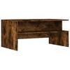 Coffee Table Smoked Oak 90x55x42.5 cm Particleboard