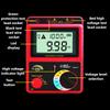High Precision Resistance Meter Digital Insulation Tester Tools Electrician Voltage Resistance Meter Practical Measuring Tools