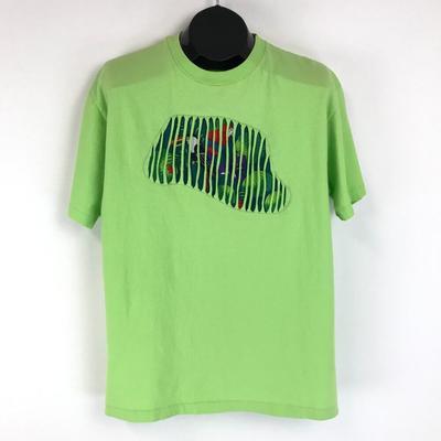 Vintage Shreds By Clark Adult Single Stitch Green Crew Neck Unisex T-shirt
