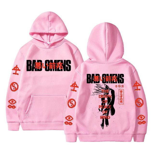 Bad Omens Band Tour 2023 American Music Hoodies A Tour of The Concrete Jungle Tour Hoodies Men Women Fashion Hip Hop Sweatshirt