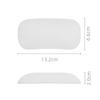 Odorless Silicone Wrist Rest Mouse Pad - Hand Protection & Comfort for Office Use
