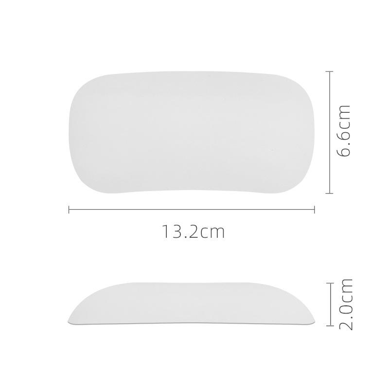 Odorless Silicone Wrist Rest Mouse Pad - Hand Protection & Comfort for Office Use