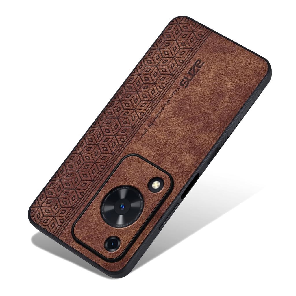 AZNS For Huawei Enjoy 70 4G/nova Y72 4G Case Imprinted PU Leather+TPU Protective Phone Cover