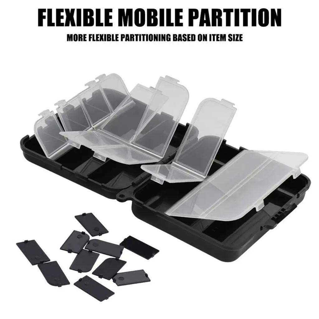 Double-Sided Tackle Box Box Fishing Gear Accessory Storage Box Fishing Bait Box Mino Hard Bait Pencil Squid Fake Bait Box