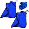 Thick Microfiber Fish Grips for Fishing Rod Car Outdoor Fish Grip Glove Substitute of Fishing, 30cm, Carabiner, Wiping, Washing, Use, Quick-Drying