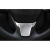 For Honda CR-V CRV 2017-  Silver Steel Steering Wheel Sheet Cover Trim
