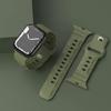 Silikon-Sportarmband für Apple Watch Ultra 49 mm 8 7 45 mm 41 mm, atmungsaktives Gummiarmband für IWatch Serie 7 3 4 5 6 Se 40 mm 44 mm 42