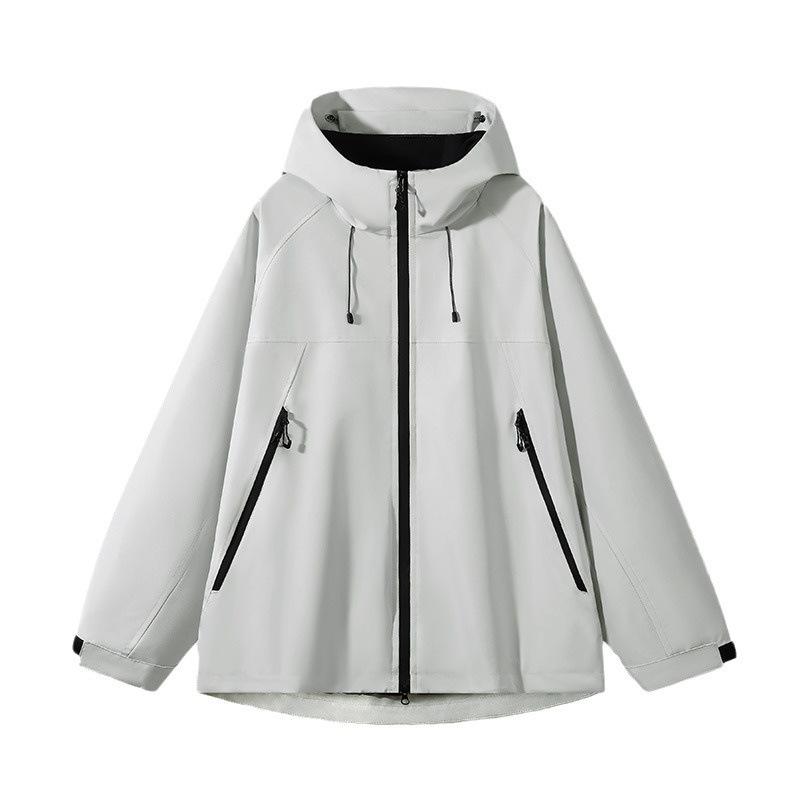 Camping Waterproof Outdoor Hooded Jacket for Men and Women Autumn Windproof Casual Sports Mountaineering Jacket