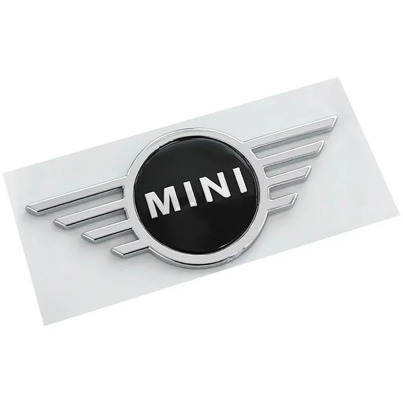 Heck Emblem Logo ABS 14,3CM 11,3CM Auto Frontaufkleber für MINI Countryman Clubman JCW F55 F56 F60 Plakette Auto Zubehör