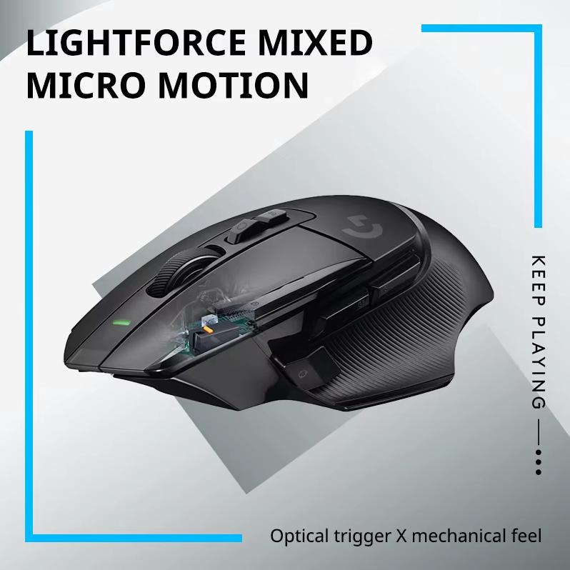 Logitech G502 X PLUS Lightspeed Gaming Mouse RGB Flowing Light Effect Hero25K Sensor