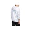 Adidas Neo Sports Running Training Windproof Hooded Jacket Men Outerwear White GP5696