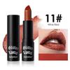 12 Colors Glitter Lipstick Waterproof Long Lasting Diamond Pearlescent Metallic Lipstick Black Lipgloss Women Lips Makeup Cosmetic