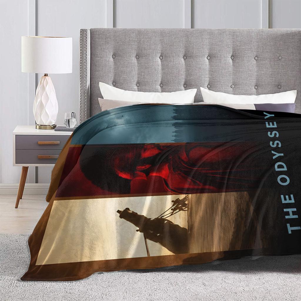 The Odysseys Blanket Cover Flannel Throw Blankets Airplane Travel Personalised Lightweight Bedspreads,
