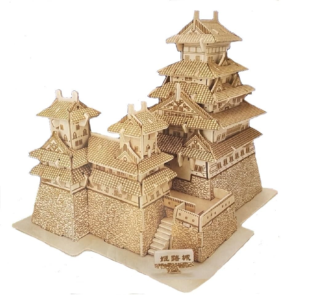 

Воссоздай 3D-пазл 3D Деревянный замок Химэдзи [Monshop] Замок Химэдзи