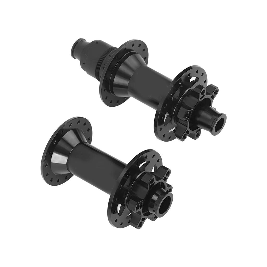 1Pair Mountain Bike Hub Black Friction Reduction High Strength Rustproof 32 Holes Mountain Bike Hub for Mountain Bicycles