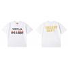 Premium Cotton Graphic Tee Streetwear Oversized Short Sleeve T-Shirt Men Loose Fit Letter Print Washed Vintage Style