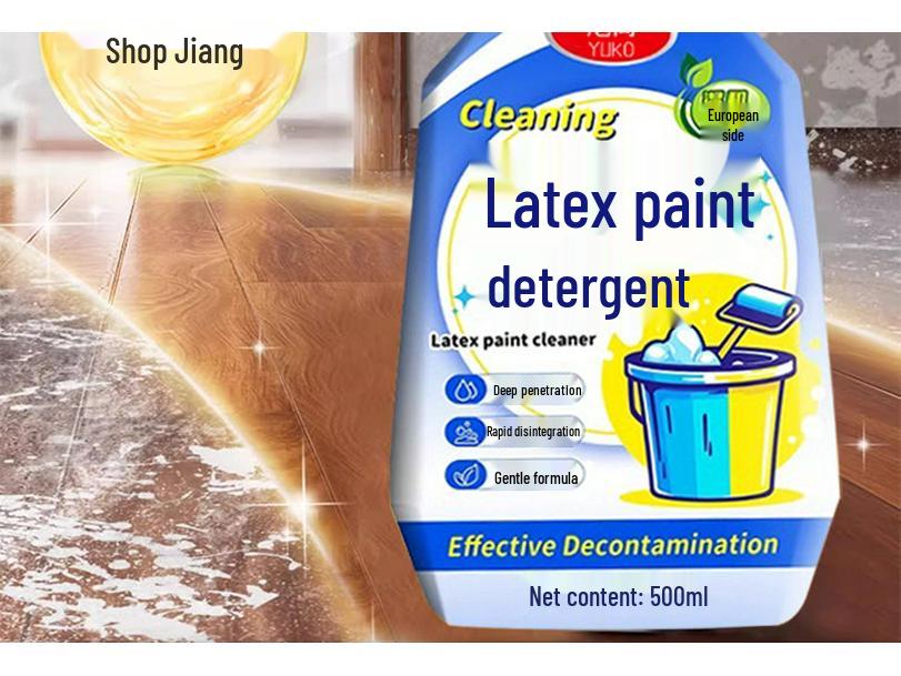 Odstraňovač a čistič latexových barev na dlaždice, odstraňování skvrn ze stěn a renovaci