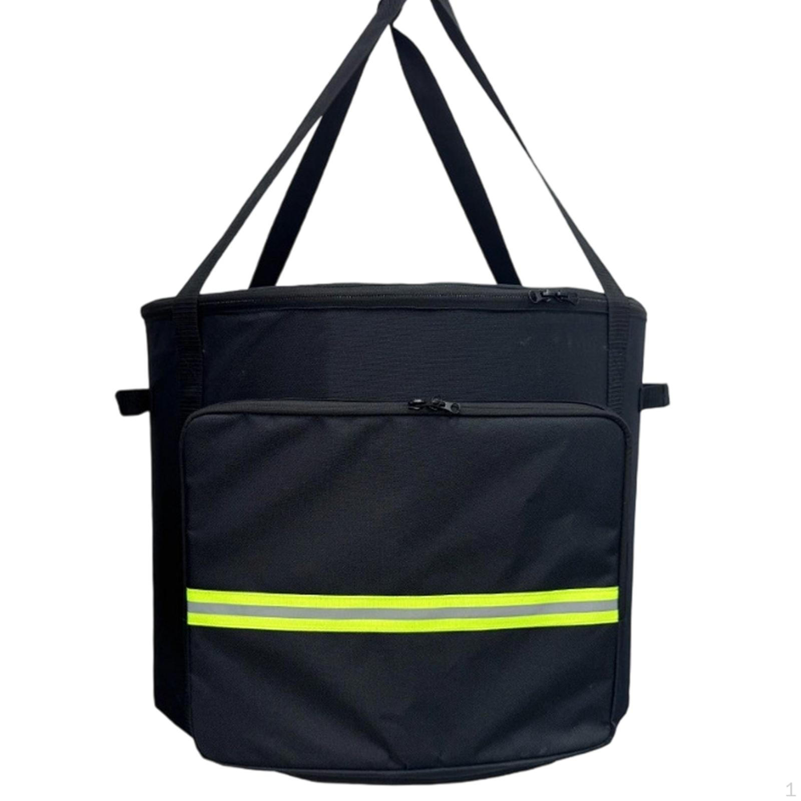 

Сумка-чехол для пиццы, портативная, с боковой ручкой, универсальная, из водонепроницаемой ткани Оксфорд для хранения