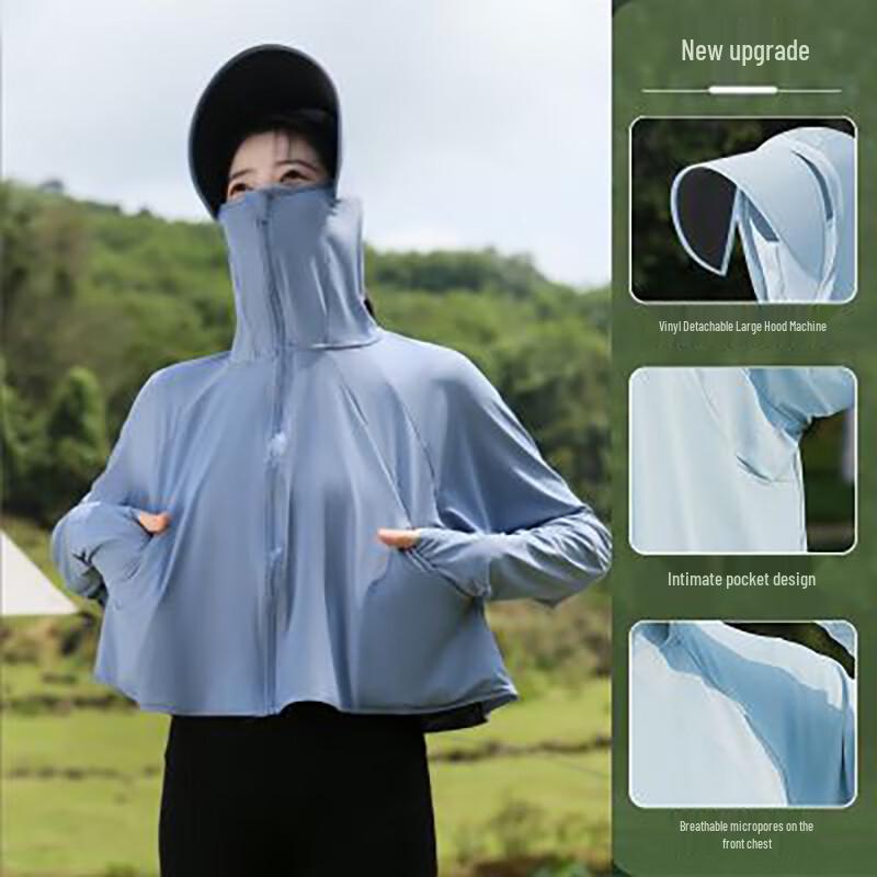 

Xiyage Women s Summer Sun Protection Cycling Jacket One Size (Fits 40-72.5kg)