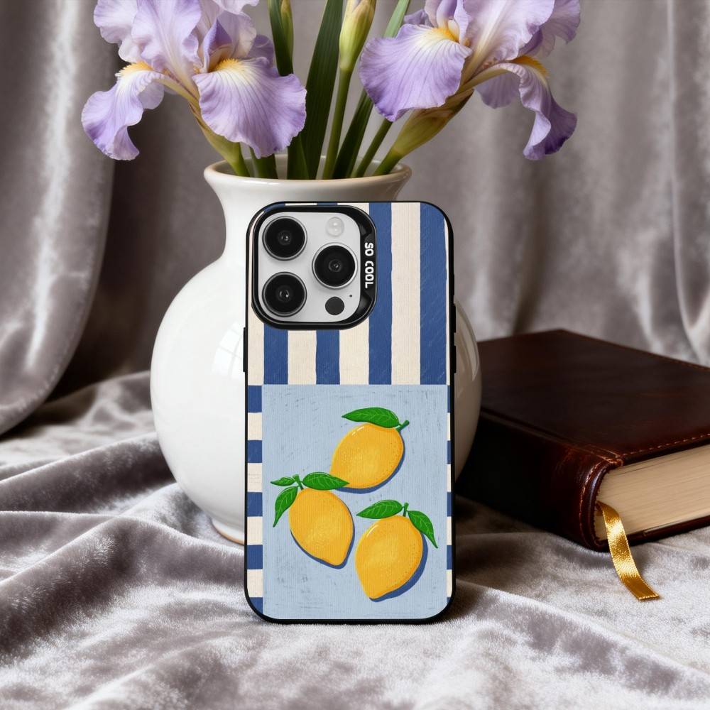 

ins cute colorful F-Fruit Phone Case For iPhone17,16,15,14,13,12,11 Plus,Pro Max Black Candy silver phone case iPhone15pro