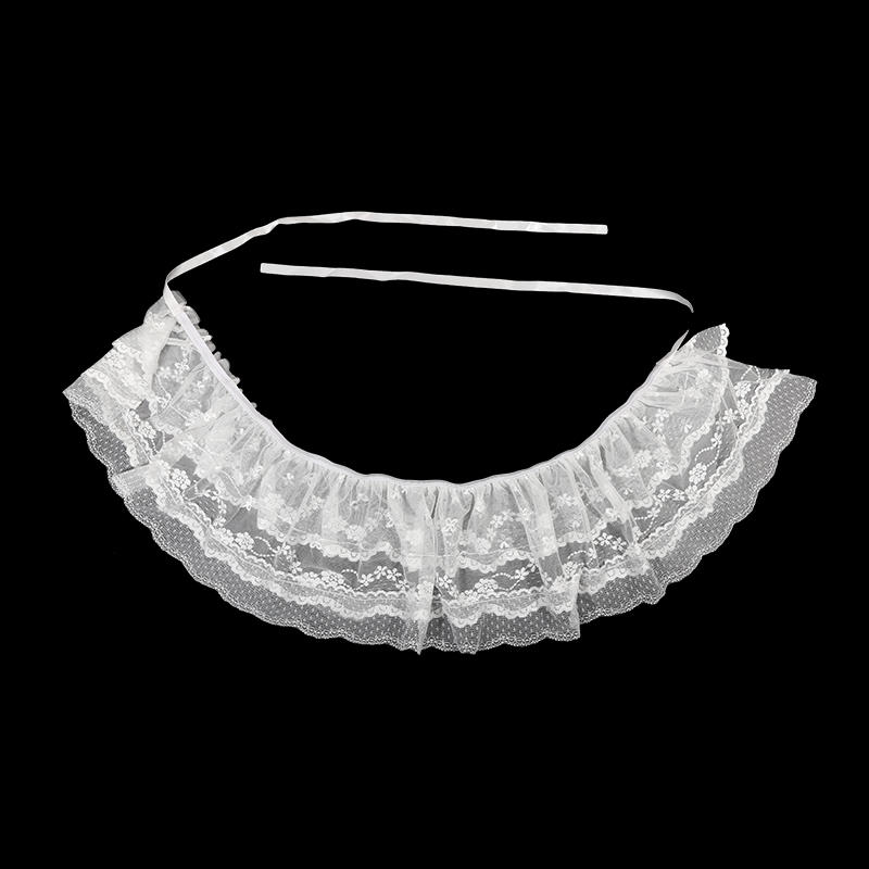 Three-layer Small Flower Ballet Style Underskirt Women Lace-up Small Fart Curtain Bow Sheer Tulle Overlapping Skirt