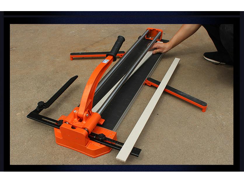800mm High-Precision Manual Tile Cutter with Dual-Track Aluminum Alloy System