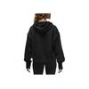 Jordan Solid Color Loose Hoodie Long Sleeve Women Tops Black FB4610-010