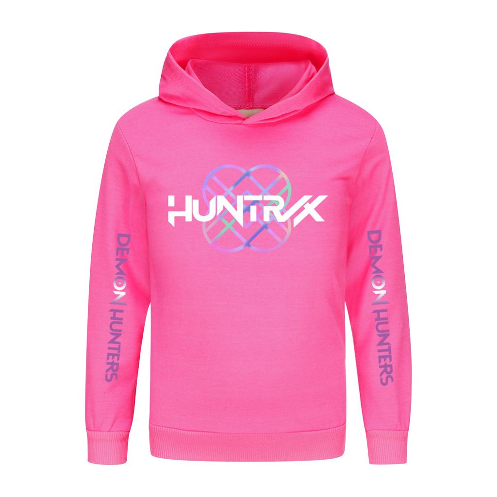Children's Hooded Top And Pants Two-piece Tracksuit Set Long-sleeved Printed Sweatshirt Set