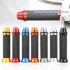 1 Pair Motorcycle Grips Hand Rubber Anti-Slip Cycling Scooter Handlebar Grips Modified 22-24Mm Universal Rubber Handle Bar Grips