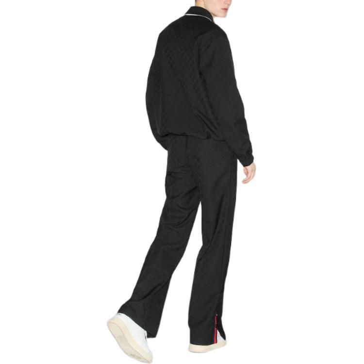GUCCI Monogrammed Straight Leg Pants 791166-ZAORH-4036