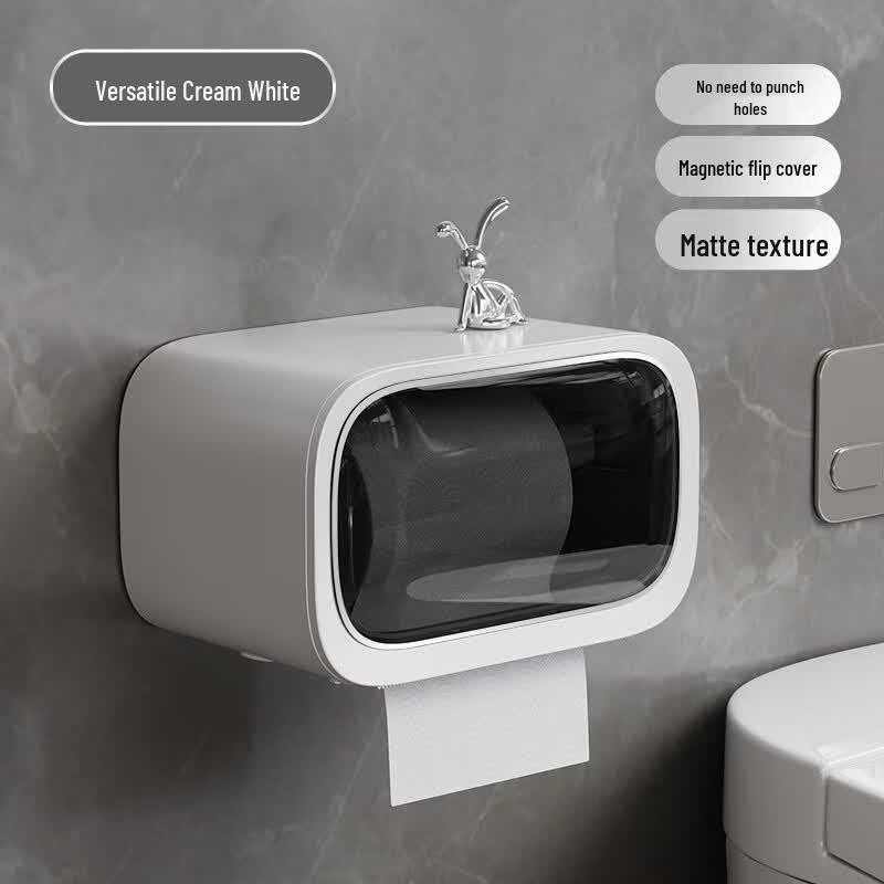 SPACEXPERT Wall-Mounted Tissue Box & Roll Holder