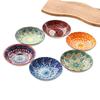 Bohemian 5-Inch Ceramic Underglaze Snack Plate - 2025 Model for Home Use