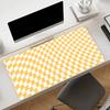 Black And White Checkered  Mouse Pad Nonslip Rubber Computer Mat Gamer Balance Decoracion Deskmat Laptop Office Large